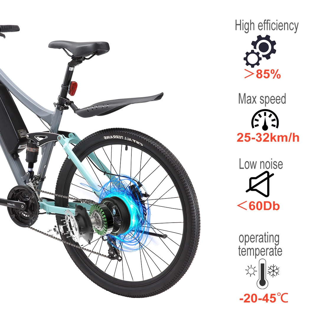 Electric MTB Ebike 27.5&prime;&prime; Comes with Removable Battery